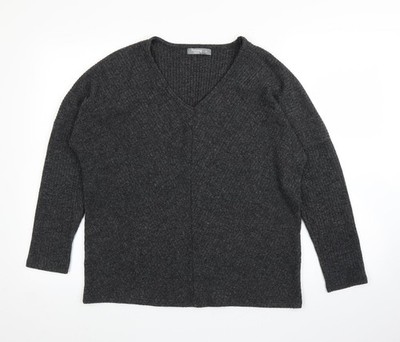 Muskatgrauer Damenpullover UK-Größe 10