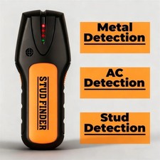 3 in1 Finder Wood Stud Metal Detector Pipe Wire Sensor Wall Scanner Electric LCD