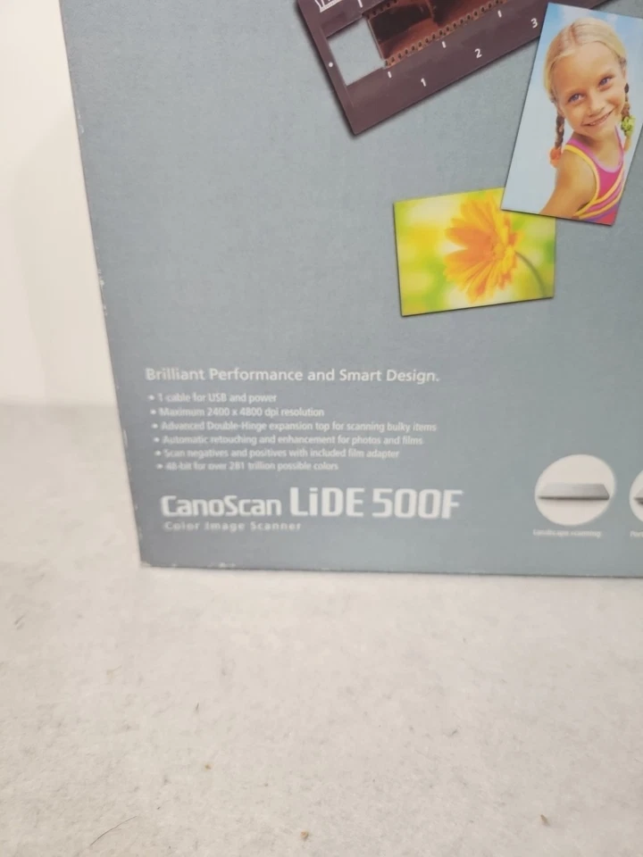 Canon CanoScan LiDE 500F USB Flatbed Color Image Scanner Tested Working - Image 4 of 4