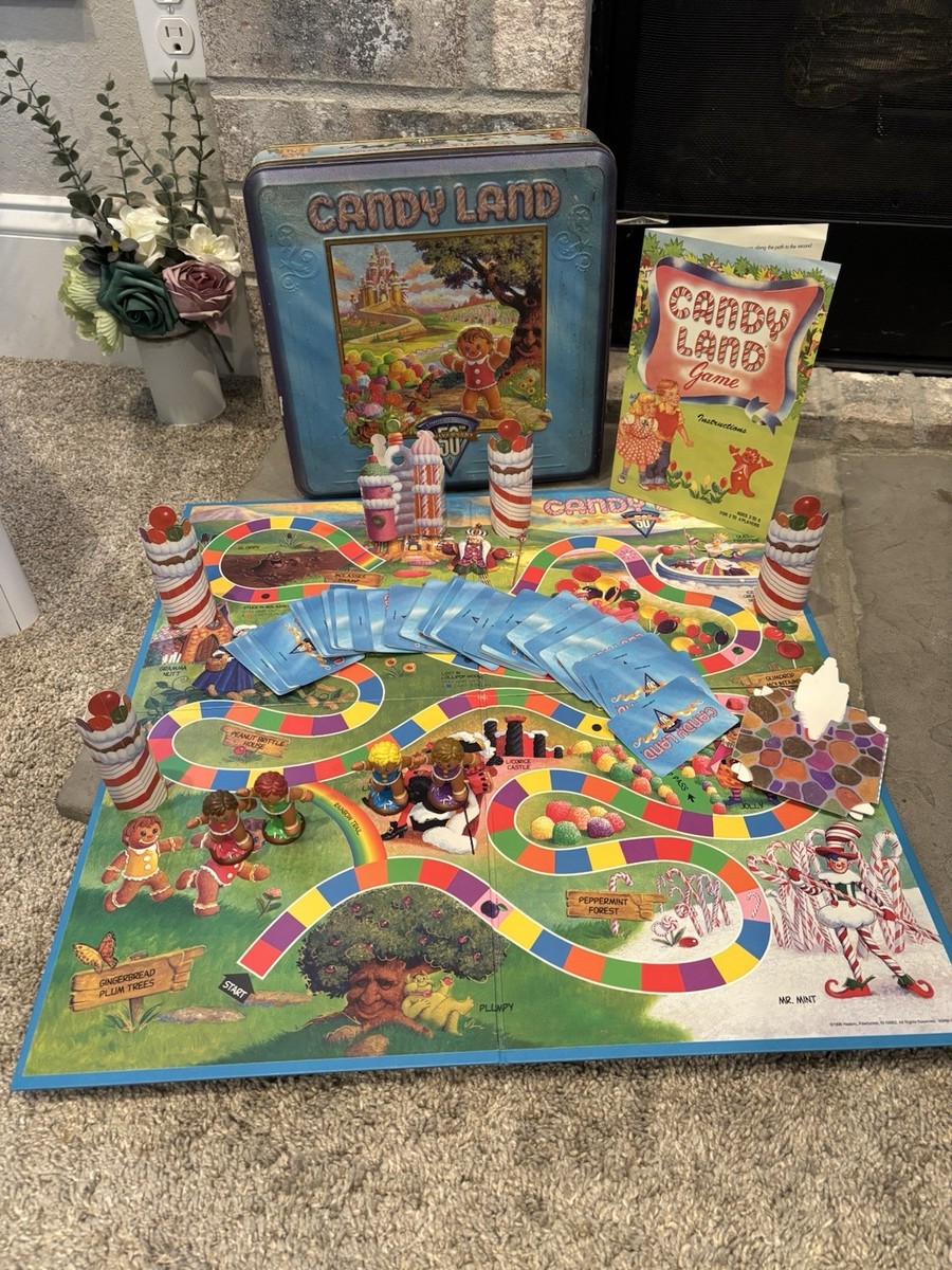 Candy Land 50th Anniversary Edition Tin Board Game Limited