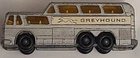 Vintage Matchbox Lesney No. 66 GREYHOUND COACH Bus - Made In England