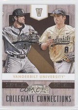 2015 Panini Contenders Collegiate Connections Dansby Swanson Rhett Wiseman 8s6