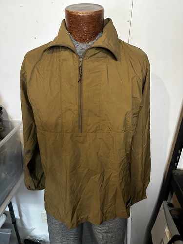 Wild Things Tactical Windbreaker Wind Shirt Jacket 1/4 zip Coyote Repaired Med - Picture 2 of 12
