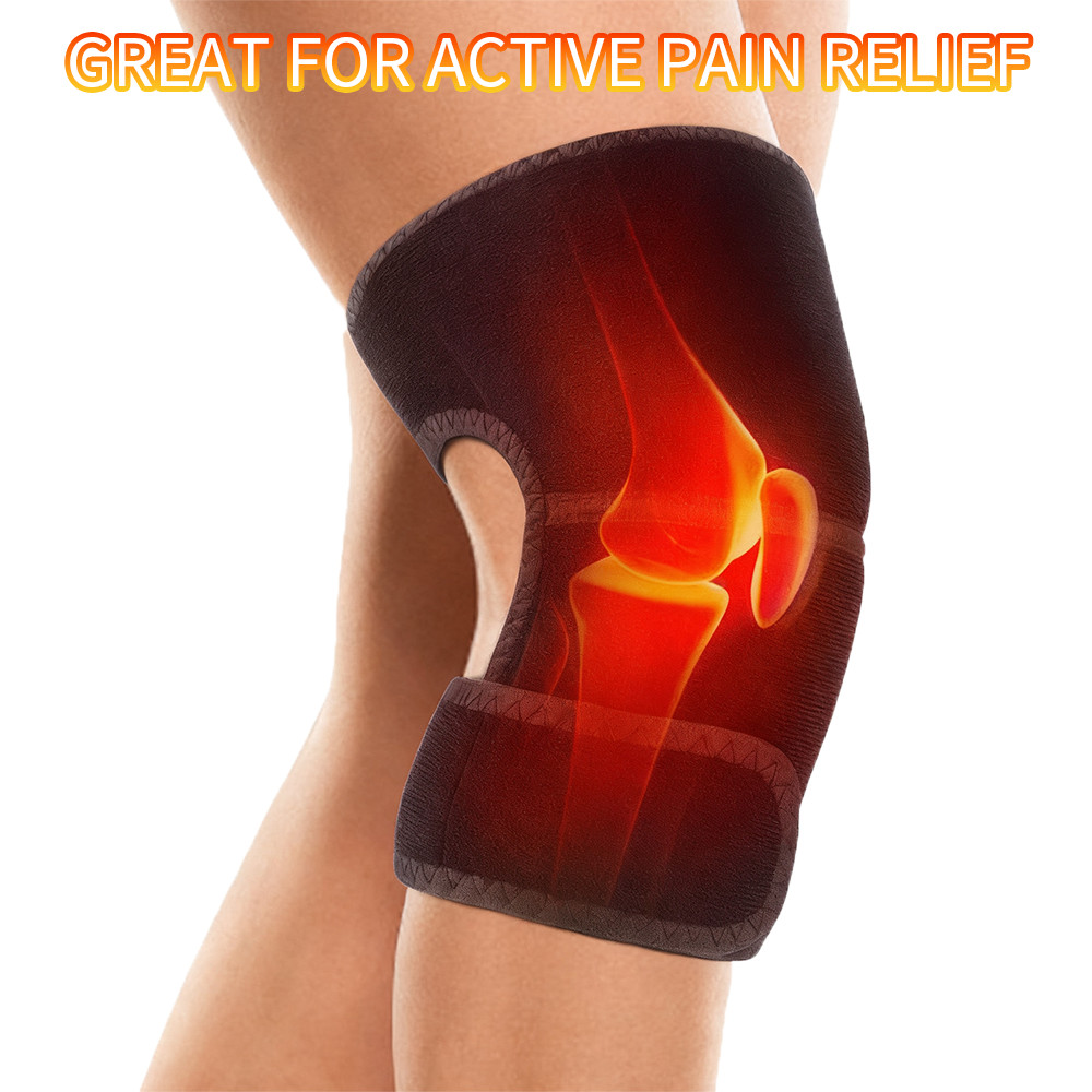 Heated Knee Massager Rechargeable Electric Massager for Knee Joint Pain Relief