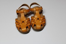 Pre-owned Girl s Cat Jack Fisherman Sandals Tan size 10