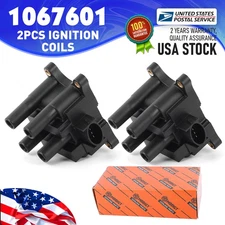 For 1997-1999 Ford E150 Van V8 4.6L 2X Genuine Ignition Coils OE 1067601/1130402