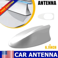 For 2015-2019 Hyundai Sonata/Elantra 1 Shark Fin Roof Antenna Cover Silver Ebony