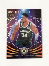 2025-26 Topps Midnight Giannis Antetokounmpo Milwaukee Bucks Moonfall /50
