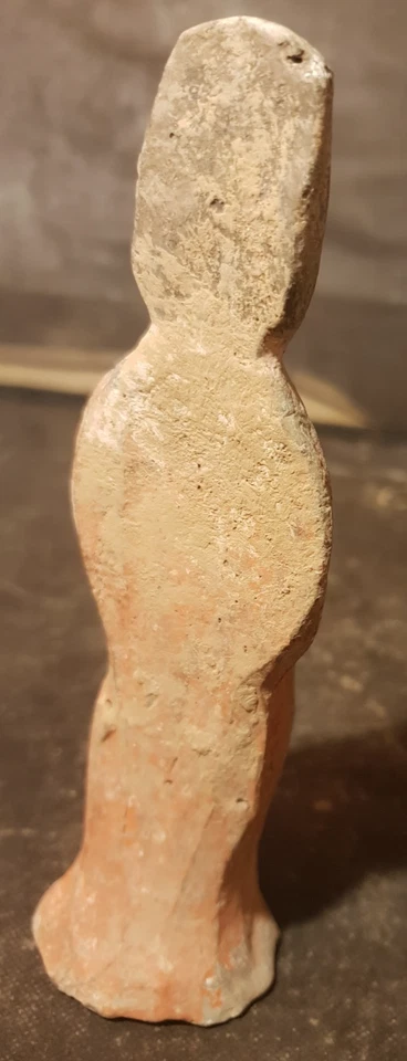 Statuette ancienne en terre cuite – Style Wei – Chine XIXe siècle – 14,5 cm - Photo 3/4