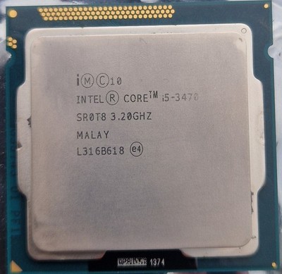 Intel Core i5-3470 + CPU COOLER / 4 x 3,20GHz / 6MB / 5GT/s / LGA 1155 Prozessor