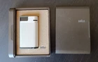 Vintage Braun Centric Lighter Jürgen Greubel with box - Dieter Rams AREA brown