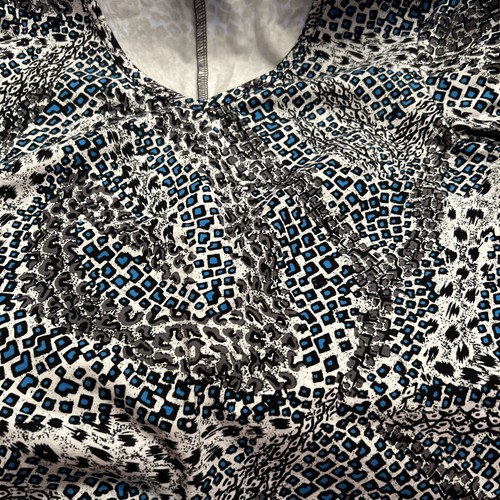 Conjunto de 2 vestidos de mujer con control XXS gris granito estampado y manga corta lisa - Imagen 2 de 6