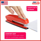 New ListingStapler with Staples Red Stapler 1000 Staples Staplers for Desk Office Supplies