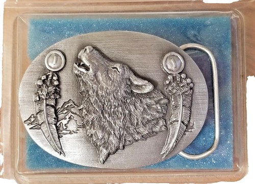 Vintage Siskiyou Native American Inspired Buckle Levi display picture 3