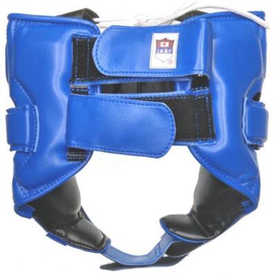 Winning JABF Certified Boxing Head Gear Amateur Blue Face
