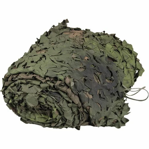 Org. BW camouflage net 10x7m, 10x10m camouflage - privacy, sun protection, camouflage