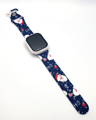 Christmas Themed Apple Watch Band - 38-41mm, Series 1-9, SE  display picture 1