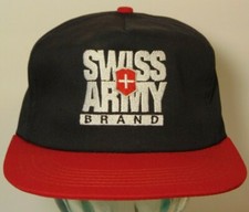 1990s Vintage Swiss Army Knife Hat SNAPBACK TRUCKER HAT K-Products Made in USA