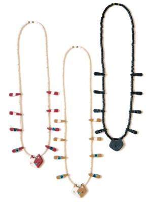 ASK availability First) Kapital Nyantodmingo Battery CAT Necklace