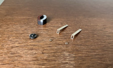 Vintage Aurora AFX Magnatraction Magnets, Shoes w/Springs  Crown Gear, Cleaned