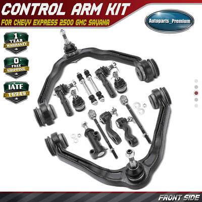13x Front Side Control Arm Kit for Chevrolet Express 2500 GMC Savana 2500 03-05
