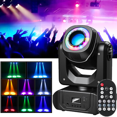120W LED 8 Gobos Moving Head RGBW Spot DMX Strahl Beam Bühnenlicht Disco DJ Show