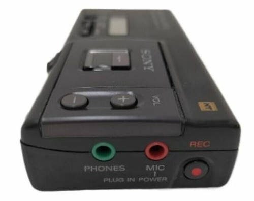 Sony NT-1 Scoopman Digital Micro Recorder Black Recording 1992 RARE Retro Japan - 第 2/9 張圖片