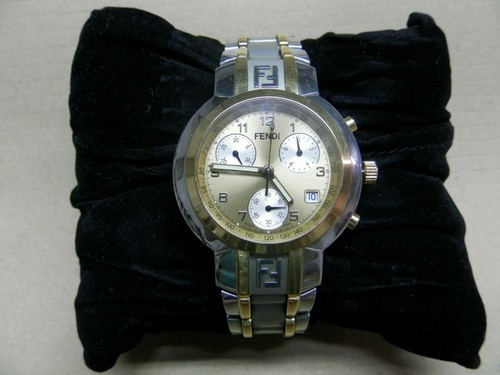 OROLOGIO DA POLSO FENDI X UOMO,QUADRANTE SCHAMPAGNE IN ECCELLENTI CONDIZ.  VEDI. | eBay