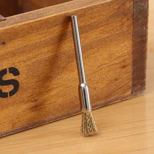 15× D5MM Brass Wire Wheels Wheel Rotary Accessories for Die Grinder