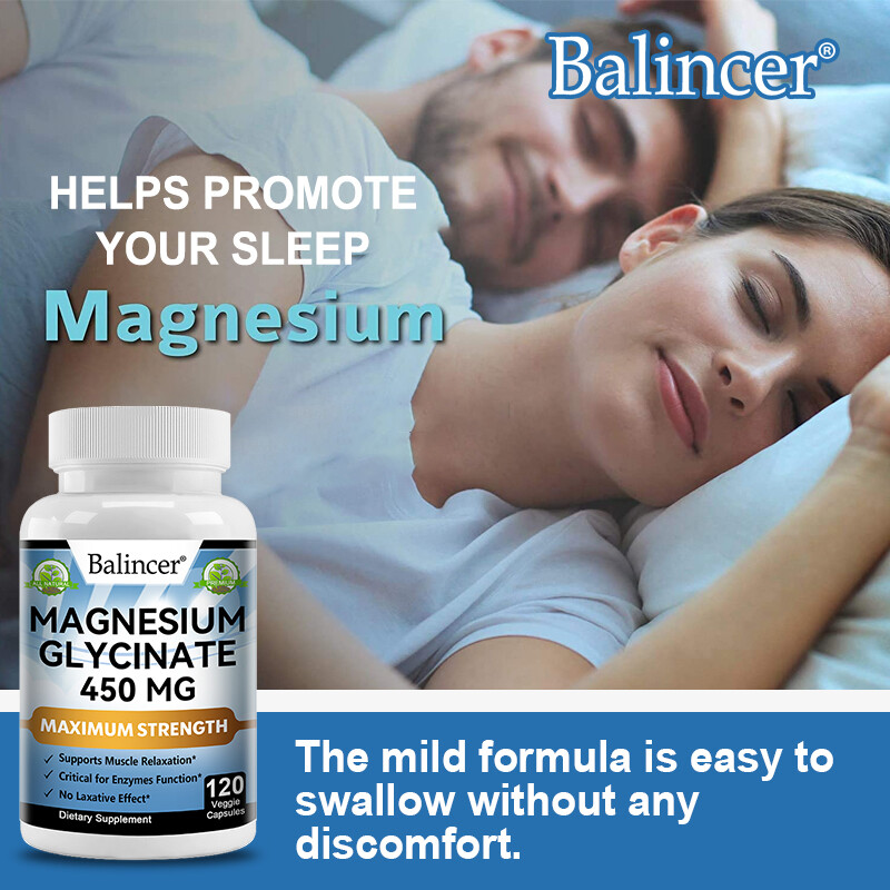 Glicinato di Magnesio 500MG - Salute di muscoli e nervi foto 3