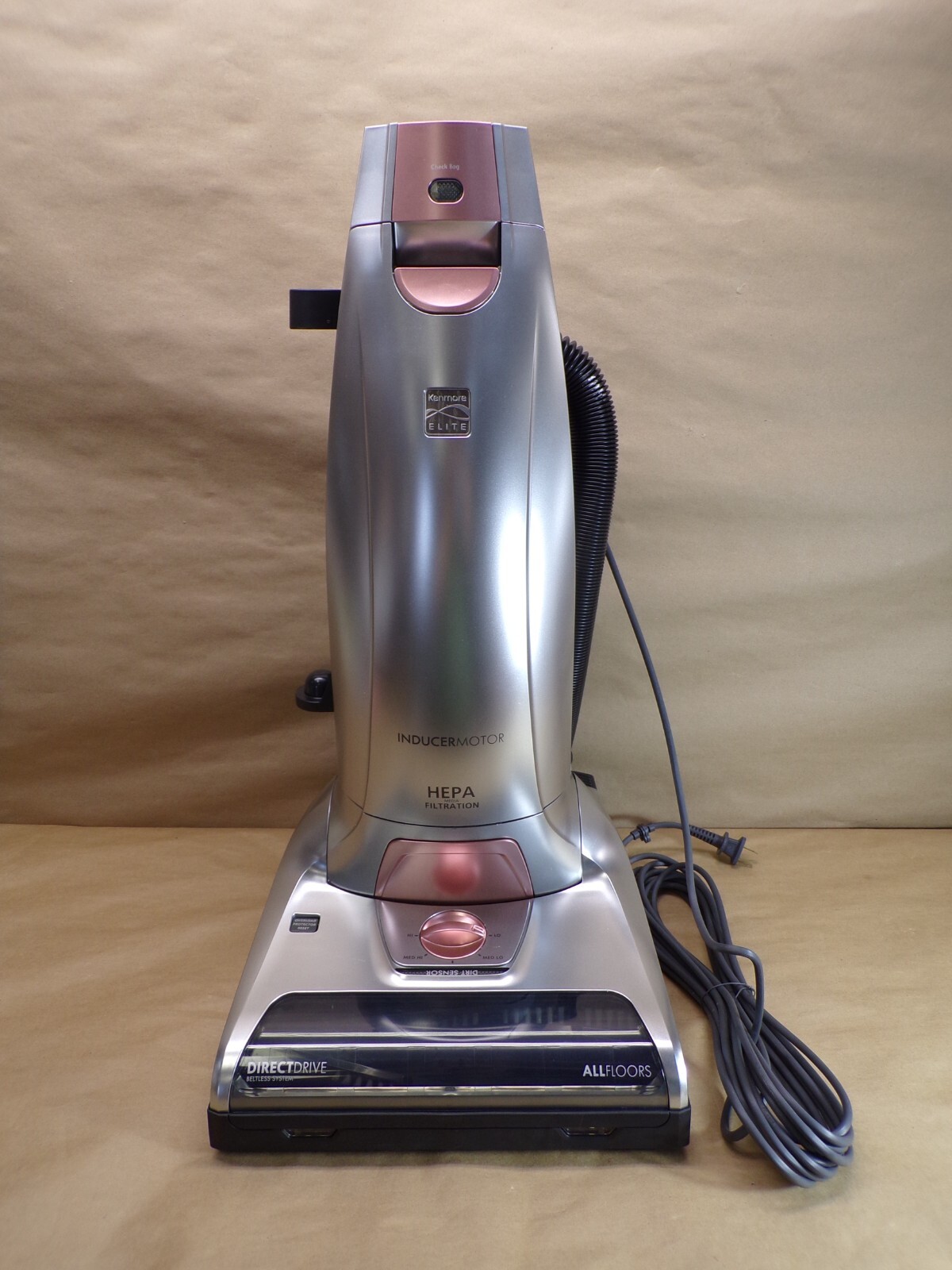 Kenmore BU1018 PetFriendly HEPA Bagged Upright Vacuum with Inducer