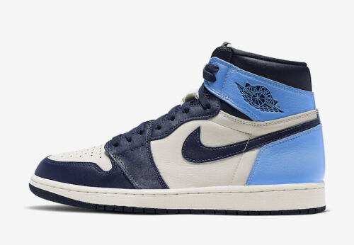 buty nike air jordan 1 retro high obsidian unc