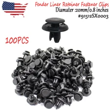 100xFor HONDA Push Type Clip For Honda Inner Fender Liner Splash Shield Retainer