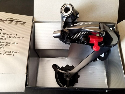 NOS Shimano XTR RD-M960 Rapidrise Rear 