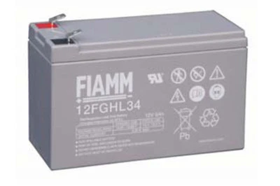 BATTERIA FIAMM 12FGHL34 12V 8,4A AGM ERMETICA 10 ANNI 9A 8.4 ah 9A 8,5 ah 12 v