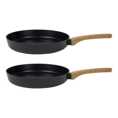 Sabatier Pfanne 24cm Induktion Schmorpfanne Spülmaschinenfest Bratpfanne [2er]