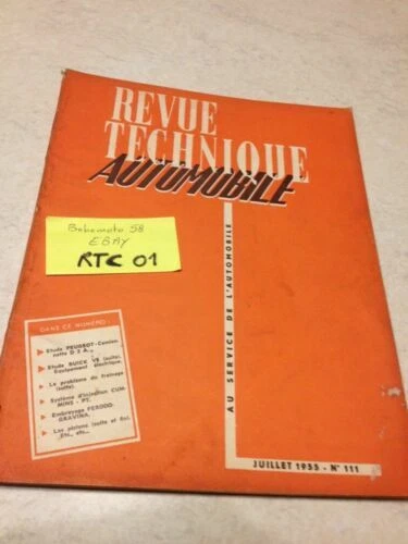Revues techniques de 1950 à 1959 pour automobile Peugeot