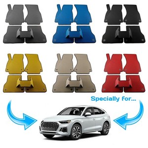 Car Floor Mats for AUDI Q5 / SQ5 2018—2023 Custom Fit All Weather Liners Carpet