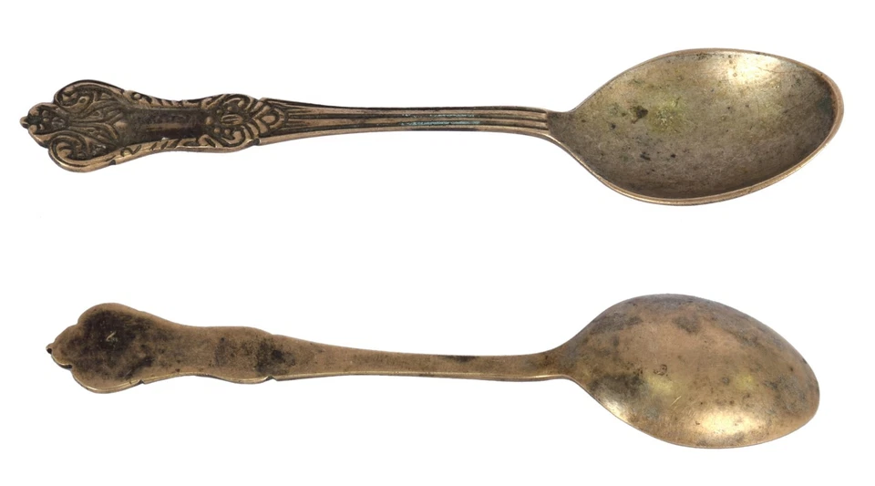 Hermoso azucarero de vidrio verde decoración vintage con cuchara y tapón. G16-131  Foto 4 de 4