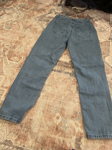 In your dreams denim jeans rainbow colorful size 29 X 29 Great Condition - Picture 5 of 5
