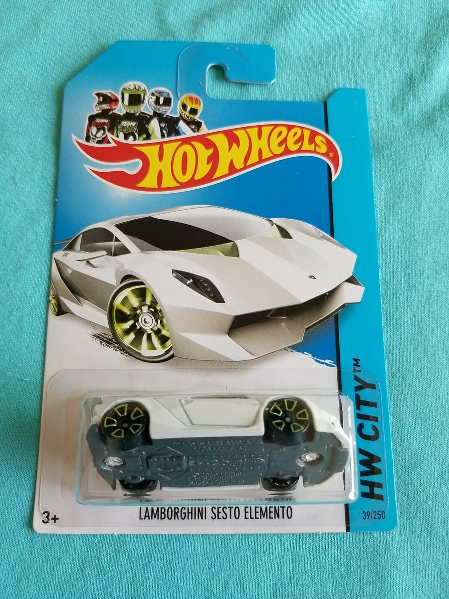 ミニカー Hot Wheels Lamborghini Sesto Elemento Hot Wheels Blue Lamborghini Sesto Elemento Kids Diecast
