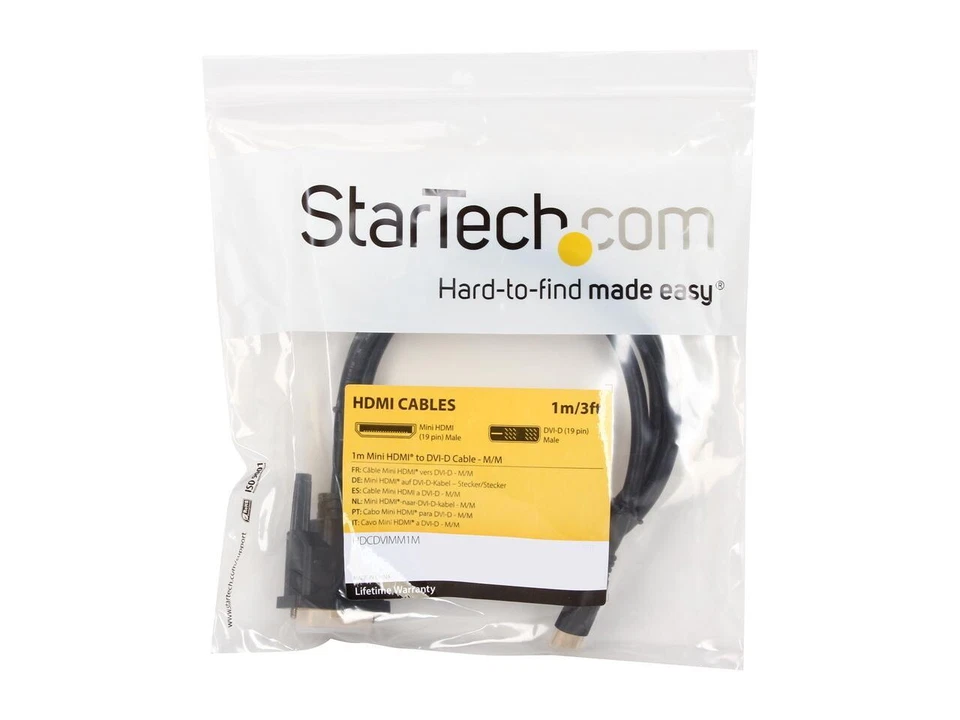StarTech 3.3ft Mini-HDMI auf DVI-D Kabel - Bild 3 von 3