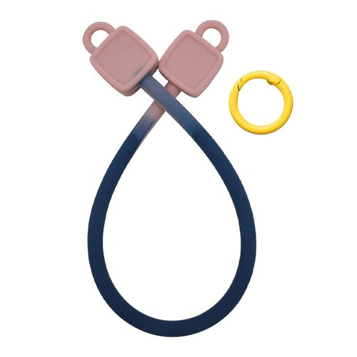 Bag Pendant Mobile Phone Lanyard Detachable Bracelet Silicone Phone Strap - Photo 13 sur 19