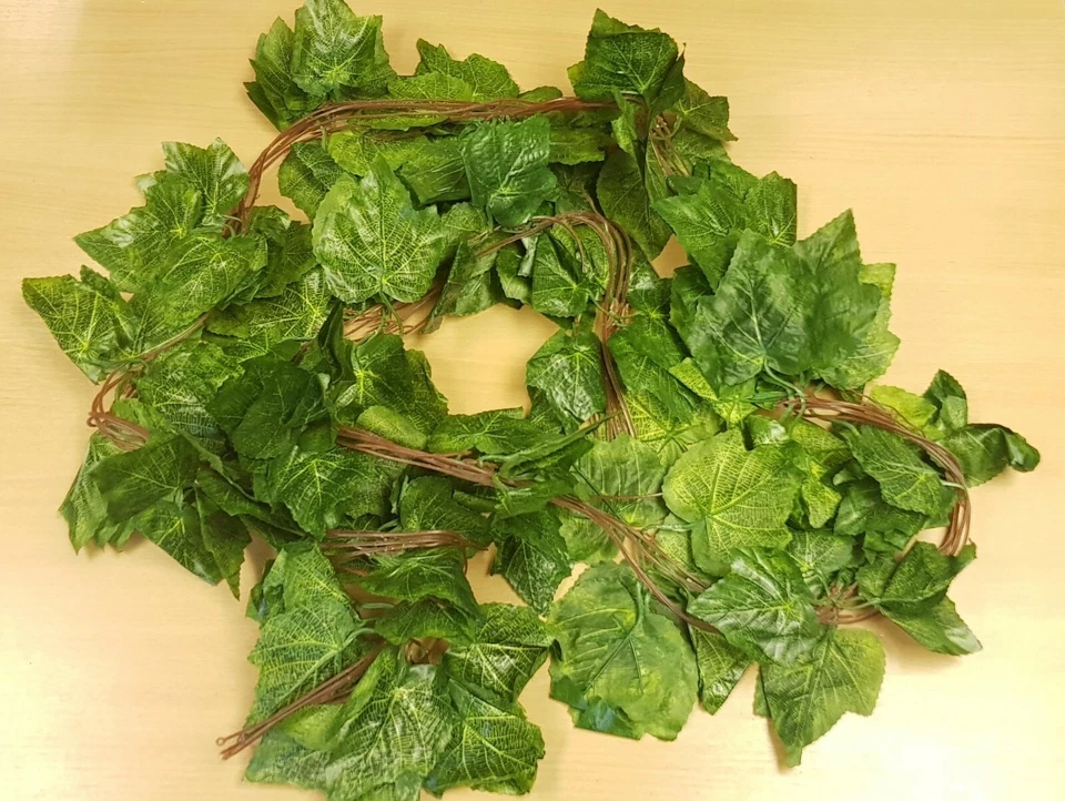 Ivy Garland Vine Trailing Flowers Artificial Leaf Leave Plant Foliage Flowers - Image 2 of 4