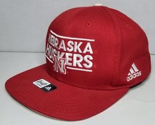 Nebraska Cornhuskers - Adidas - Snapback Hat Cap - Youth OSFM - New