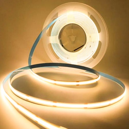 24V High Density COB LED Strip Lights Flexible Tape Rope Cabinet Kitchen Light - Picture 3 of 20