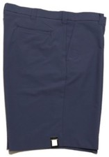 Roundtree Yorke Performance Flat-Front Stretch Shorts S75HR602 BLUE Size 40 9