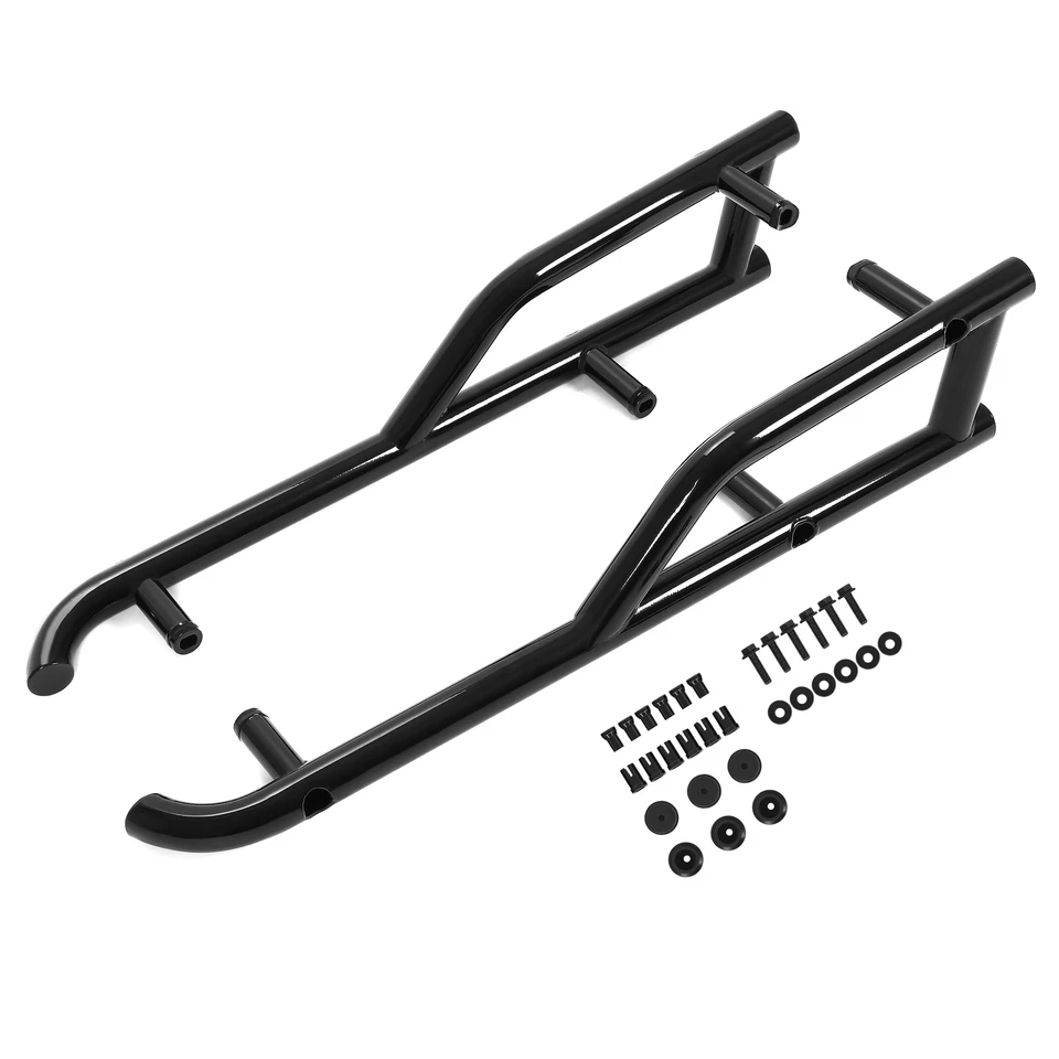 2-Seat Extreme Kick Out Nerf Bars Rock Slider Fit Polaris General 1000 2016-2025 - Imagem 4 de 4