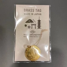Traveler's Factory Kyoto Limited Edition Brass Tag for Travelers Note