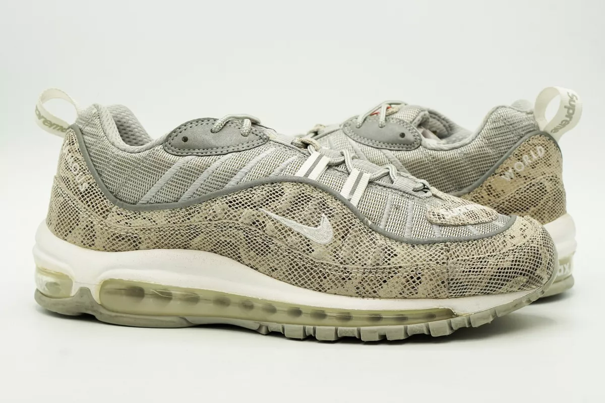 Nike Air Max 98 Supreme Snakeskin Men's - 844694-100 - US